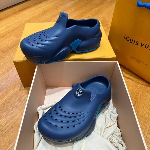 LV Shark Clog